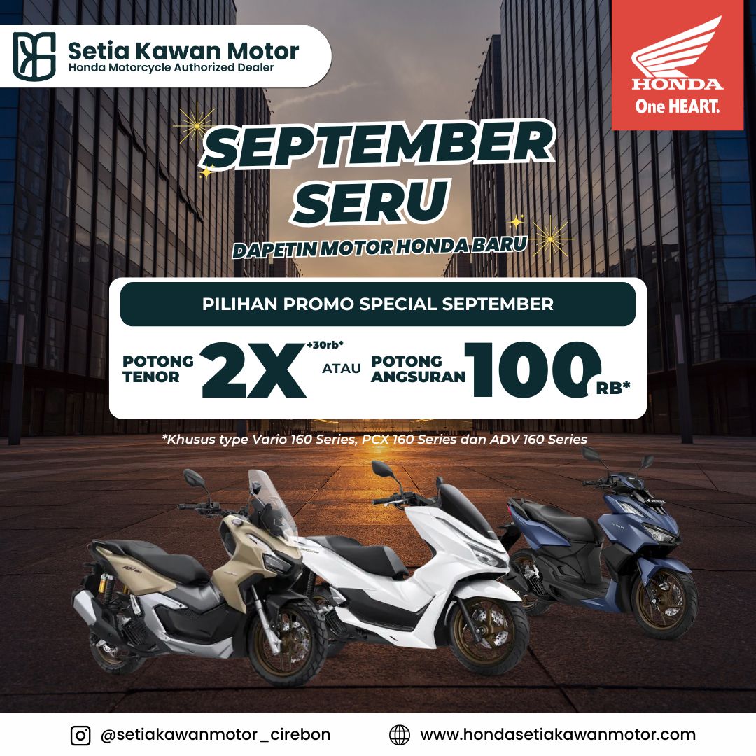 Promo Honda PCX & ADV